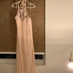 Blush maxi Zara dress